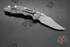 Hinderer XM-18 3.5"- NON FLIPPER- Bowie Edge- Working Finish Ti And Black G-10- Working Finish S45VN Steel Blade