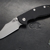 Hinderer XM-18 3.5"- NON FLIPPER- Bowie Edge- Working Finish Ti And Various G-10 Handles- Working Finish S45VN Steel Blade