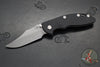 Hinderer XM-18 3.5"- NON FLIPPER- Bowie Edge- Working Finish Ti And Black G-10- Working Finish S45VN Steel Blade