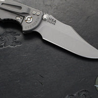 Hinderer XM-18 3.5"- NON FLIPPER- Bowie Edge- Working Finish Ti And Various G-10 Handles- Working Finish S45VN Steel Blade