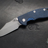 Hinderer XM-18 3.5"- NON FLIPPER- Bowie Edge- Working Finish Ti And Various G-10 Handles- Working Finish S45VN Steel Blade