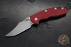 Hinderer XM-18 3.5"- NON FLIPPER- Bowie Edge- Working Finish Ti And Various G-10 Handles- Working Finish S45VN Steel Blade