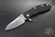 Hinderer XM-18 3.5"- Sheepsfoot- Stonewash Bronze Finished Titanium Handle- Various G-10- Stonewash S45VN Steel Blade