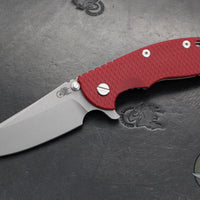 Hinderer XM-18 3.5"- Sheepsfoot- Working Finish Titanium Handle- Various G-10- Working Finish S45VN Steel Blade