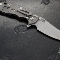 Hinderer XM-18 3.5"- Sheepsfoot- Working Finish Titanium Handle- Various G-10- Working Finish S45VN Steel Blade