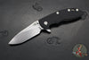 Hinderer XM-18 3.5"- Slicer Edge- Stonewash Finished Titanium and Black G-10- Stonewash Finished S45VN Blade