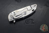 Hinderer XM-18 3.5"- Slicer Edge- Stonewash Finished Titanium and Blue G-10- Stonewash Finished S45VN Blade