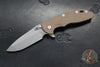 Hinderer XM-18 3.5"  Spanto Edge- Battle Bronze Ti And Various G-10 Handles- Working Finish S45VN Steel Blade