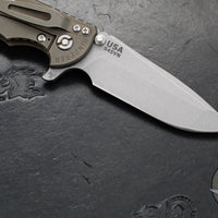 Hinderer XM-18 3.5"  Spanto Edge- Battle Bronze Ti And Various G-10 Handles- Working Finish S45VN Steel Blade