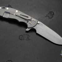 Hinderer XM-24 4.0"- Spanto Edge- Working Finish Ti And Black G-10 Handle- Working Finish S45VN Blade