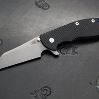 Hinderer XM-24 4.0"- Skinny Wharncliffe Edge- Battle Blue Titanium And Various G-10 Handles- Working Finish S45VN Blade