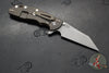 Hinderer XM-24 4.0"- Skinny Wharncliffe Edge- Battle Bronze Titanium And Various G-10 Handles- Working Finish S45VN Blade