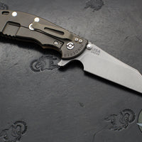 Hinderer XM-24 4.0"- Skinny Wharncliffe Edge- Battle Bronze Titanium And Various G-10 Handles- Working Finish S45VN Blade