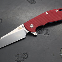 Hinderer XM-24 4.0"- Skinny Wharncliffe Edge- Stonewash Blue Finished Titanium And Various G-10 Handles- Stonewash S45VN Blade