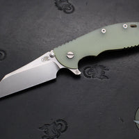 Hinderer XM-24 4.0"- Skinny Wharncliffe Edge- Stonewash Bronze Finished Titanium And Various G-10 Handles- Stonewash S45VN Blade