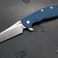 Hinderer XM-24 4.0"- Skinny Wharncliffe Edge- Stonewash Finished Titanium And Various G-10 Handles- Stonewash S45VN Blade