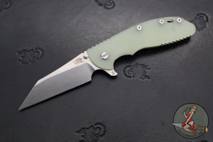 Hinderer XM-24 4.0"- Skinny Wharncliffe Edge- Stonewash Finished Titanium And Various G-10 Handles- Stonewash S45VN Blade