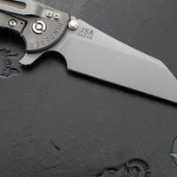 Hinderer XM-24 4.0"- Skinny Wharncliffe Edge- Working Finish Titanium And Various G-10 Handles- Working Finish S45VN Blade