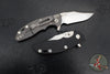 Hinderer XM-18 3.0"- Bowie Edge- Working Finish Titanium And Various G-10 Handles- Stonewash Finish 20CV Blade