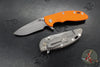 Hinderer XM-18 3.25"- Spearpoint- Working Finish Titanium and Various G-10 Handle Scales- Working Finish S45VN Steel Blade