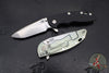 Hinderer XM-18 3.5" Spanto Edge- Bead Blast Green Finished Titanium And Various G-10 Handle Scales- Stonewash Magnacut Steel Blade