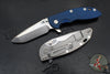 Hinderer XM-18 3.5" Spanto Edge- Bead Blast Titanium And Various G-10 Handle Scales- Stonewash Magnacut Steel Blade