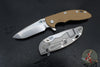 Hinderer XM-18 3.5" Spanto Edge- Bead Blast Titanium And Various G-10 Handle Scales- Stonewash Magnacut Steel Blade