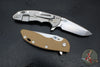 Hinderer XM-18 3.5" Spanto Edge- Bead Blast Titanium And Various G-10 Handle Scales- Stonewash Magnacut Steel Blade