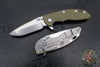 Hinderer XM-18 3.5" Spanto Edge- Bead Blast Titanium And Various G-10 Handle Scales- Stonewash Magnacut Steel Blade
