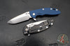 Hinderer XM-18 3.5" Spanto Edge- Stonewash DLC Finished Titanium And Various G-10 Handle Scales- Stonewash Magnacut Steel Blade