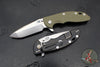 Hinderer XM-18 3.5" Spanto Edge- Stonewash DLC Finished Titanium And Various G-10 Handle Scales- Stonewash Magnacut Steel Blade