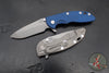 Hinderer XM-18 3.5" Spanto Edge- Working Finish Titanium And Various G-10 Handle Scales- Working Finish Magnacut Steel Blade