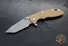 Hinderer XM-18 3.0"- Harpoon Tanto- Battle Bronze Titanium And Various G-10 Handles- Working  Finish S45VN Blade