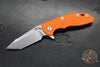 Hinderer XM-18 3.0"- Harpoon Tanto- Stonewash Bronze Titanium And Various G-10 Handles- Stonewash Finished S45VN Blade