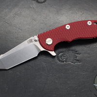 Hinderer XM-18 3.0"- Harpoon Tanto- Stonewash Bronze Titanium And Various G-10 Handles- Stonewash Finished S45VN Blade