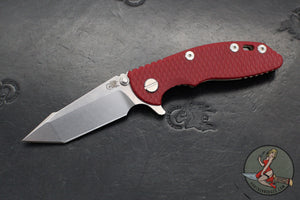 Hinderer XM-18 3.0"- Harpoon Tanto- Stonewash Bronze Titanium And Various G-10 Handles- Stonewash Finished S45VN Blade