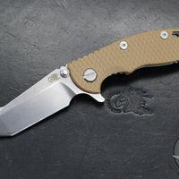 Hinderer XM-18 3.0"- Harpoon Tanto- Stonewash Titanium And Various G-10 Handles- Stonewash Finished S45VN Blade