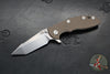 Hinderer XM-18 3.0"- Harpoon Tanto- Stonewash Titanium And Various G-10 Handles- Stonewash Finished S45VN Blade