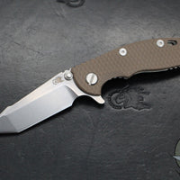 Hinderer XM-18 3.0"- Harpoon Tanto- Stonewash Titanium And Various G-10 Handles- Stonewash Finished S45VN Blade