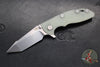 Hinderer XM-18 3.0"- Harpoon Tanto- Stonewash Titanium And Various G-10 Handles- Stonewash Finished S45VN Blade