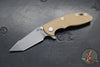 Hinderer XM-18 3.0"- Harpoon Tanto- Working Finish Titanium And Various G-10 Handles- Working  Finish S45VN Blade