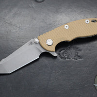 Hinderer XM-18 3.0"- Harpoon Tanto- Working Finish Titanium And Various G-10 Handles- Working  Finish S45VN Blade