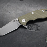 Hinderer XM-18 3.0"- Harpoon Tanto- Working Finish Titanium And Various G-10 Handles- Working  Finish S45VN Blade