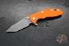 Hinderer XM-18 3.0"- Harpoon Tanto- Working Finish Titanium And Various G-10 Handles- Working  Finish S45VN Blade