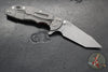 Hinderer XM-18 3.0"- Harpoon Tanto- Working Finish Titanium And Various G-10 Handles- Working  Finish S45VN Blade