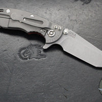 Hinderer XM-18 3.0"- Harpoon Tanto- Working Finish Titanium And Various G-10 Handles- Working  Finish S45VN Blade