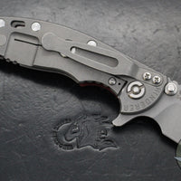 Hinderer XM-18 3.0"- Harpoon Tanto- Working Finish Titanium And Various G-10 Handles- Working  Finish S45VN Blade