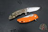 Hinderer XM-18 3.25"- Spanto Edge- Stonewash Bronze Titanium and Various G-10 Handle Scales- Stonewash Magnacut Steel Blade