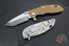 Hinderer XM-18 3.25"- Spanto Edge- Stonewash Titanium and Various G-10 Handle Scales- Stonewash Magnacut Steel Blade
