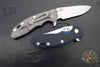 Hinderer XM-18 3.25"- Spanto Edge- Working Finish Titanium and Various G-10 Handle Scales- Stonewash Magnacut Steel Blade